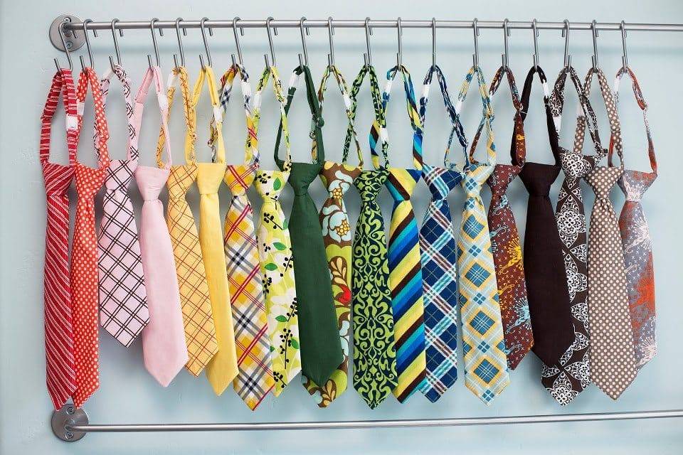 Как постирать галстук в домашних условиях