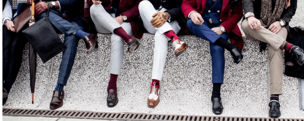 Белые мужские носки: как выбрать и с чем носить?