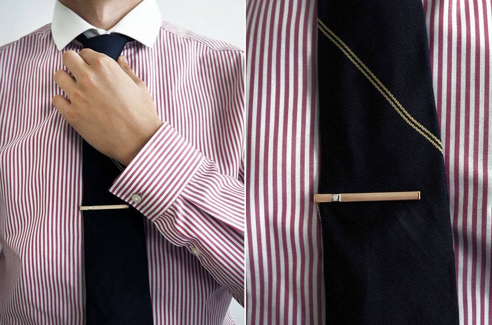Зажим для галстука — знак уверенности в себе