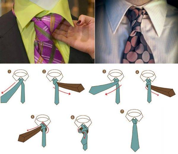 Как правильно завязать мужской галстук в офис, на дружескую вечеринку и на торжество