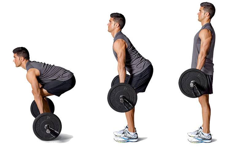 Становая тяга классическая поможет быстро накачать мышцы спины