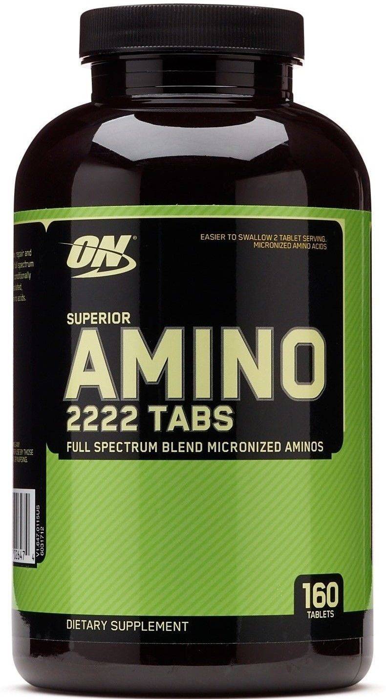 Superior amino 2222 optimum nutrition — sportwiki энциклопедия