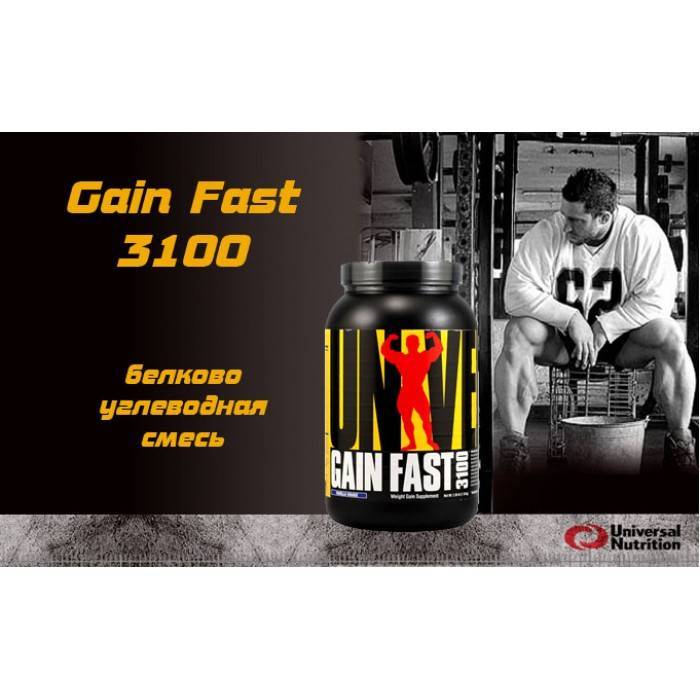 Gain fast 3100 (universal nutrition)
