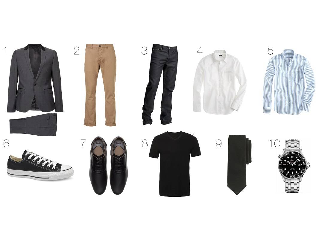 Обзор базового мужского гардероба современного мужчины — какие вещи должны быть в вашем шкафу?