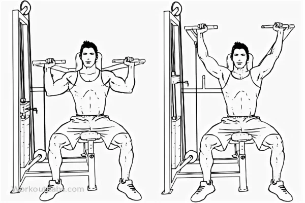 Жим в хаммере: формирующее упражнение для тренировки нижней и внешней части груди, техника выполнения и примечания