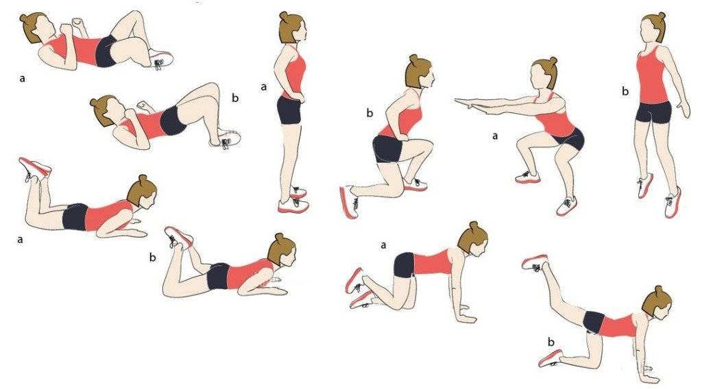 9 лучших упражнений для ягодиц + программа тренировок на месяц