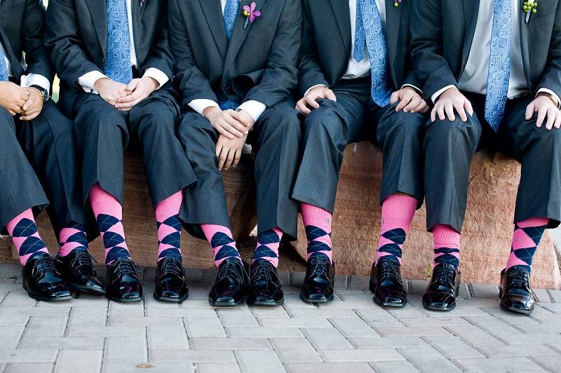 Цветные мужские носки