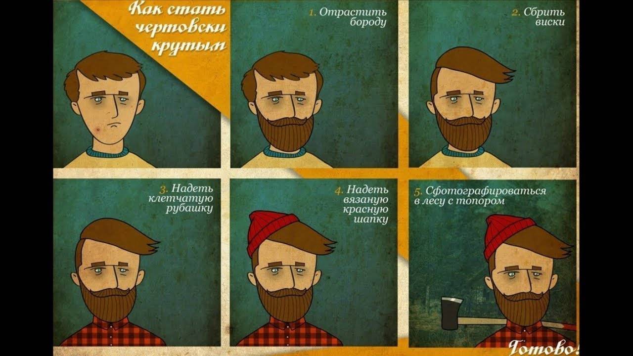 Почему мужчины поголовно стали растить бороду?