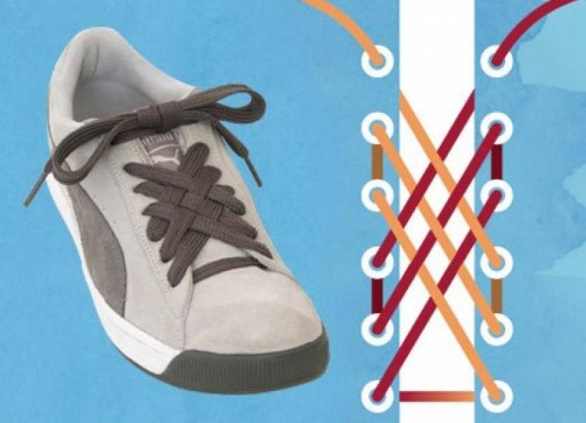 Как научиться завязывать шнурки детям легким способом