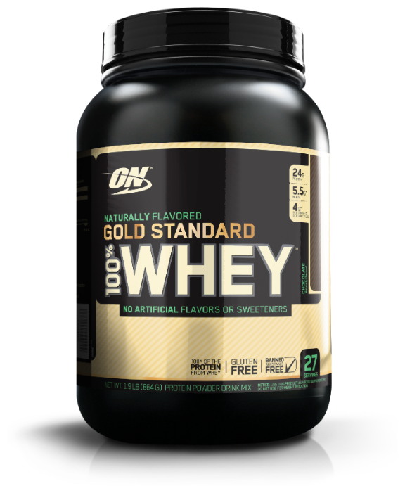 100% whey gold standard (optimum nutrition)