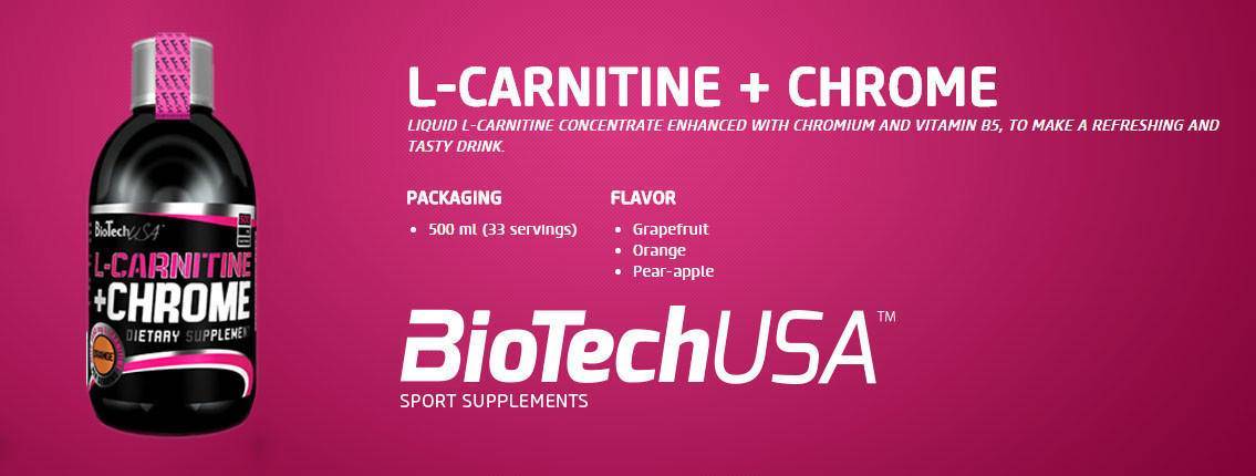 L-carnitine 100.000 от biotech: описание и состав