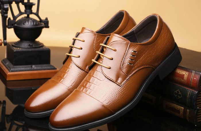 Мужские коричневые туфли: модели и образы (+ фото)